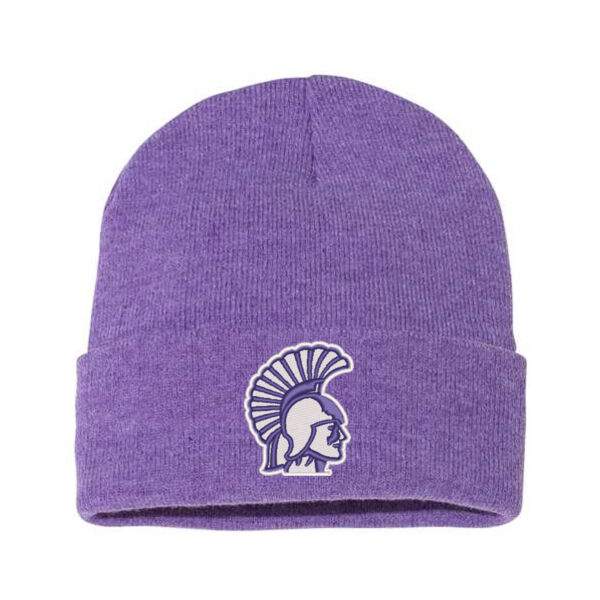 Sportsman 12" Solid Cuffed Beanie - Embroidered Logo Thumbnail