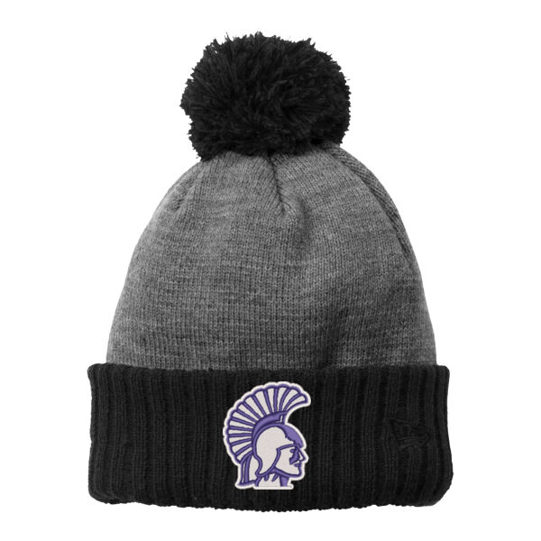 New Era Colorblock Cuffed Beanie - Embroidered Logo Thumbnail