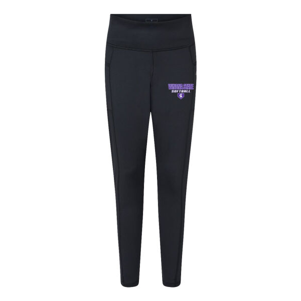 Adidas Women's Pocket Leggings - Printed Logo Thumbnail