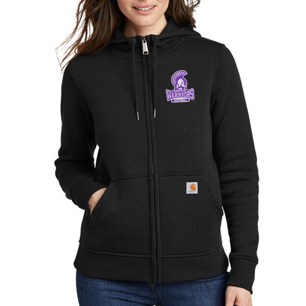Carhartt Womens Clarksburg Full-Zip Hoodie - Embroidered Logo Thumbnail