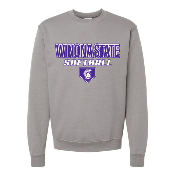 Champion Powerblend Crewneck Sweatshirt  - Printed Logo Thumbnail