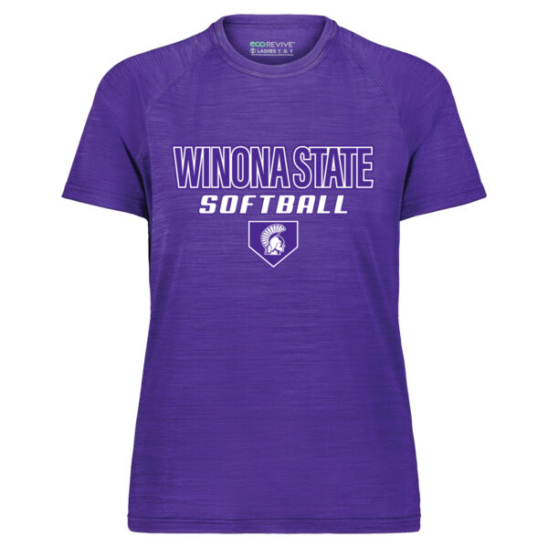 Holloway Eco Revive Womens All-Pro T-Shirt - Printed Logo Thumbnail