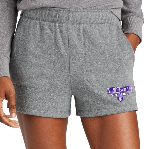 District Women's Perfect Tri Fleece Short - Embroidered Logo Thumbnail