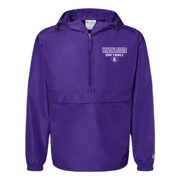 Champion Unisex Packable Anorak Jacket - Embroidered Logo Thumbnail