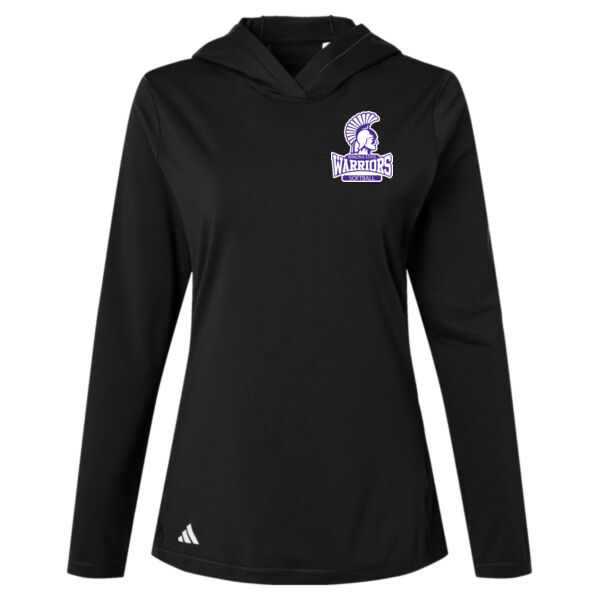 Adidas Women's Performance Hooded Pullover - Printed Logo Thumbnail