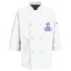 Button Chef Coat with Thermometer Pocket Thumbnail