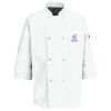 Eight Pearl Button Chef Coat with Thermometer Pocket Thumbnail