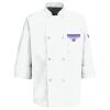 Eight Pearl Button Chef Coat with Thermometer Pocket Thumbnail